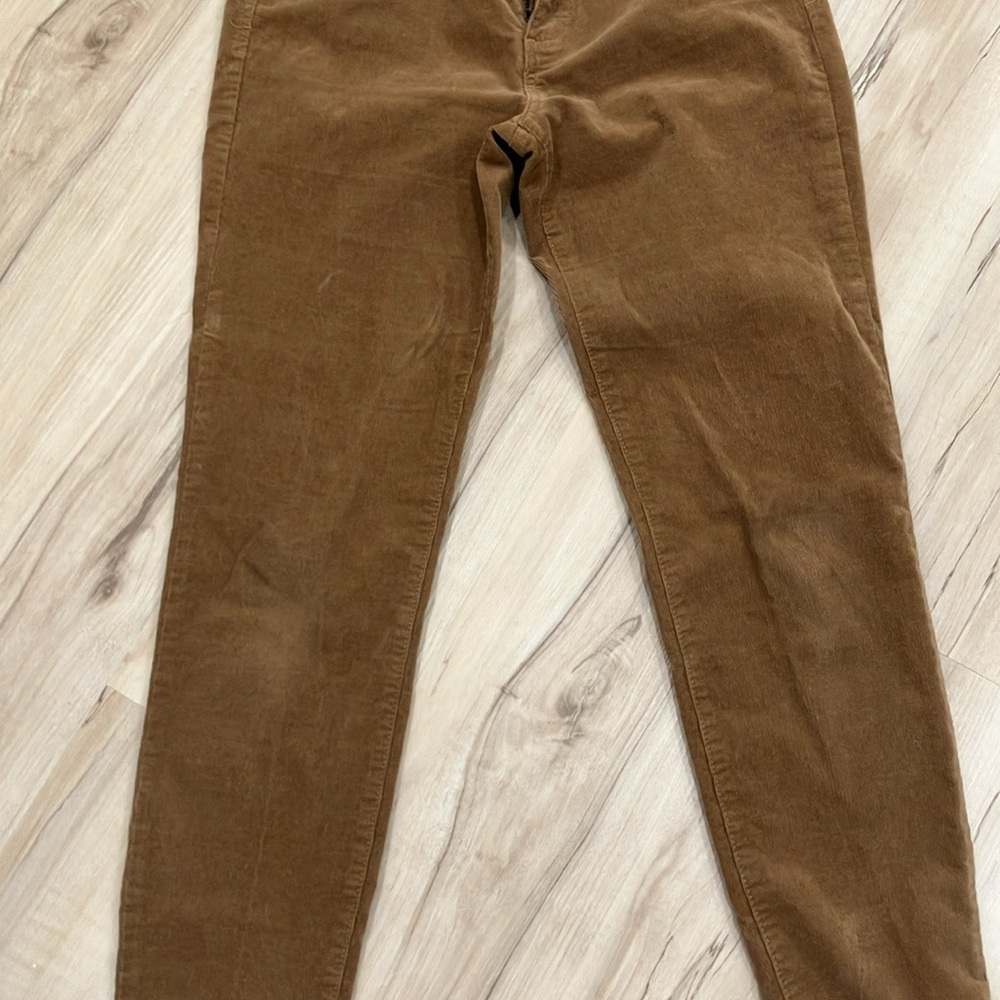 Kut from the Kloth Women’s Brown Straight Leg Corduroy Pants